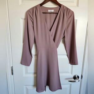 Aritzia Babaton Optima Wrap Dress Size Small